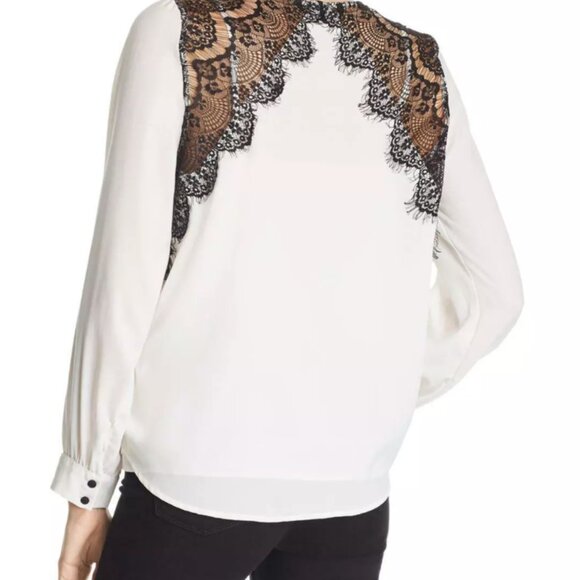 Vero Moda / wrap chiffon long sleeve and tank / M - Picture 2 of 12